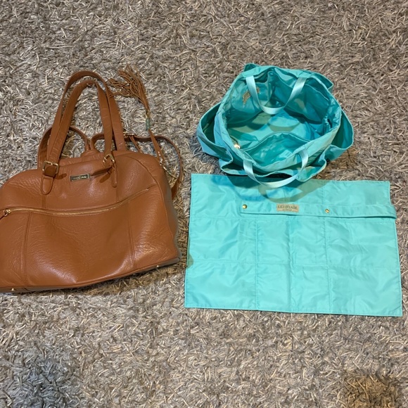 Lily Jade Rosie bag—Camel & Gold